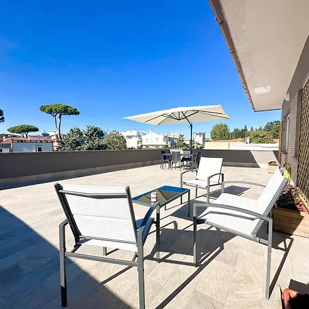 Apartment Attico Con Vista Circondato Dal Verde,a Due Passi Da Anzio,free Parking